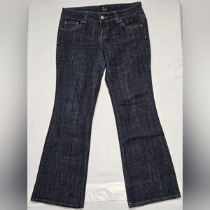 ZCO 13 Jeans Bootcut Mid Rise 5 Pocket Zipper Fly Cotton Spandex
